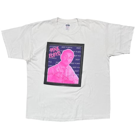 PINK FLOYD DEEP PURPLE WHITE GILDAN XL 9330