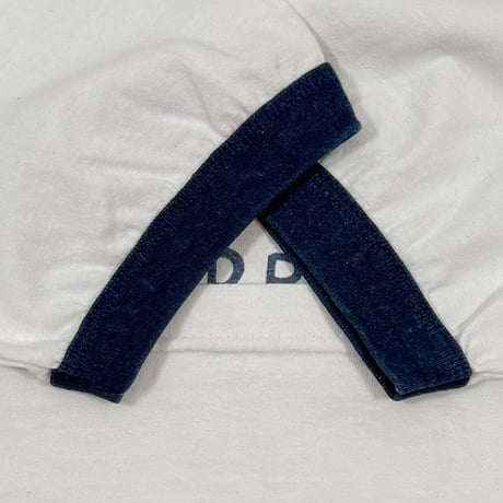 RED HOT CHILI PEPPERS 2002 BY THE WAY PALM TREE RINGER WHITE/NAVY ALSTYLE MEDIUM 9796