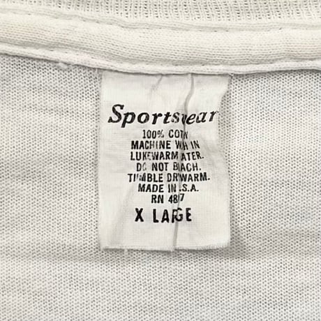 RUSH ROLL THE BONE 1991-1992 WHITE SPORT WEAR XL 3819