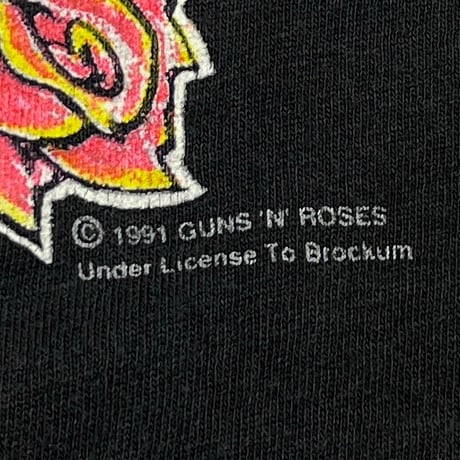 GUNS N' ROSES USE YOUR ILLUSION TOUR 1991 CROSS SKULL BROCKUM XL 5003