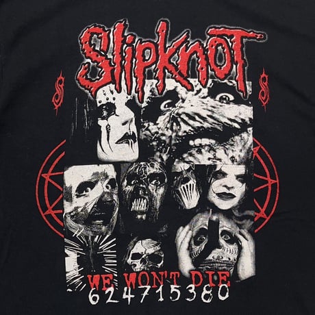 SLIPKNOT WE WON'T DIE FITS LARGE 3587