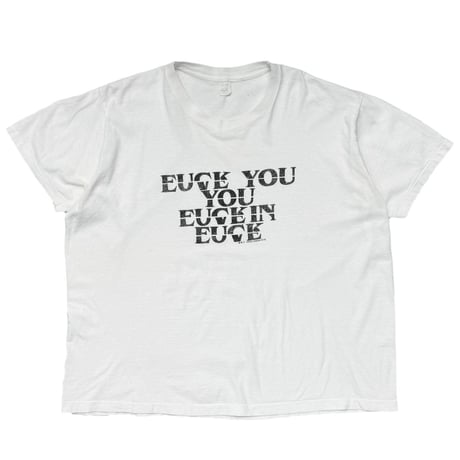 greatLAnd ORIGINAL fuck love shirt / new vintage FRUIT OF THE LOOM XL 6026