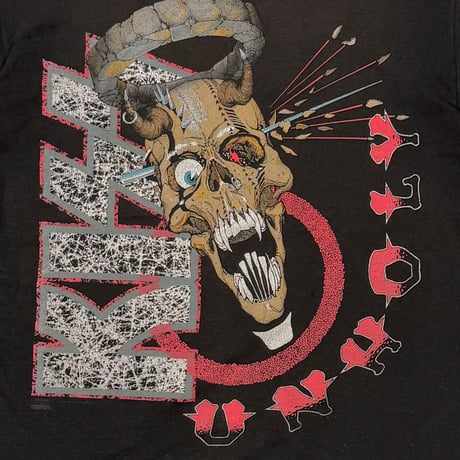 KISS UNHOLY PUSHEAD HANES LARGE 8479