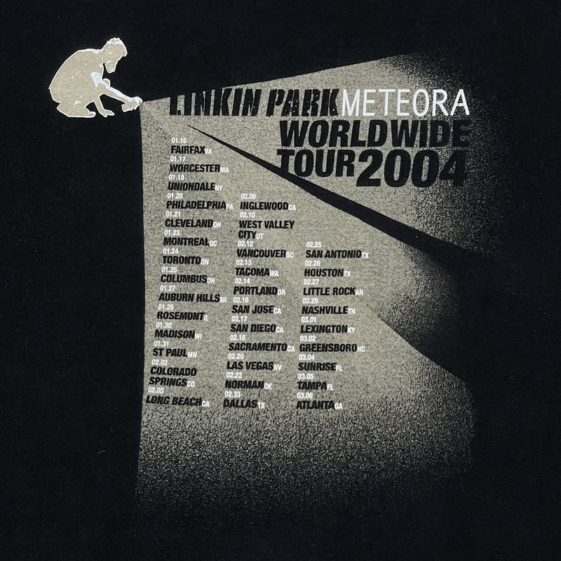 LINKIN PARK METEORA WORLDWIDE TOUR 2004 M&O XXL