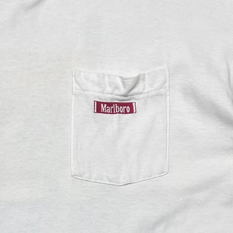 Marlboro CACTUS RODEO COUNTRY STORE POCKET WHITE FRUIT OF THE LOOM XL 4959