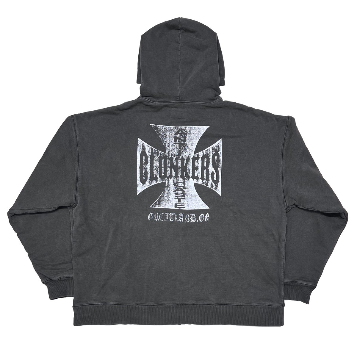 greatLAnd ORIGINAL CLUNKERS ZIP HOODIE / DOUBLE greatLAnd ORIGINAL CLUNKERS ZIP HOODIE / DOUBLE