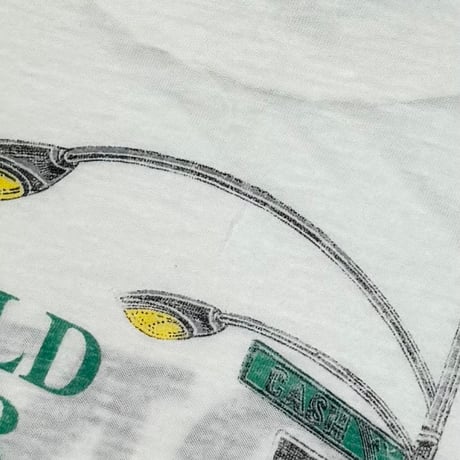 AC/DC MONEY TALKS WORLD TOUR 1990/91 WHITE FITS LARGE 5438