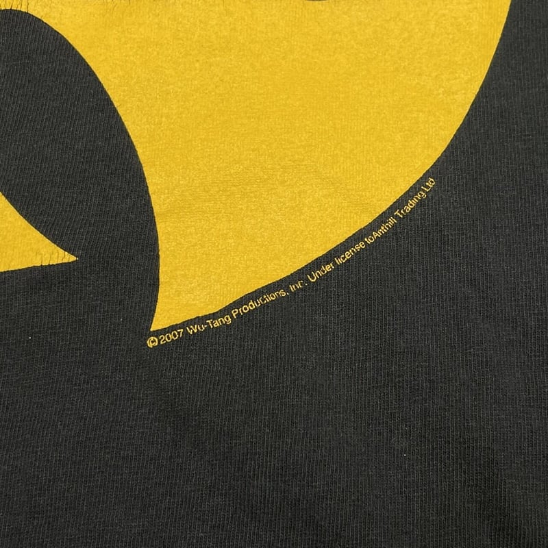 ミュージシャン WU-TANG CLAN BIG LOGO LARGE greatLAnd ミュージシャン WU-TANG CLAN BIG LOGO LARGE greatLAnd