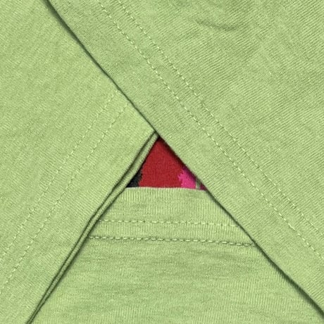 RED HOT CHILI PEPPERS WHEELS LIME GREEN GILDAN LARGE 9039