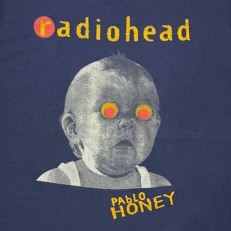 RADIOHEAD PABLO HONEY NAVY FRUIT OF THE LOOM XL 5503