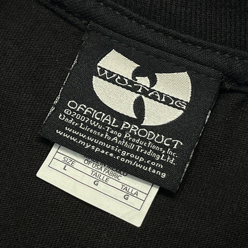 WU-TANG CLAN KANJI OVP LARGE 5358 | greatLAnd O
