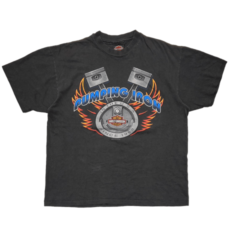 HARLEY DAVIDSON PUMPING IRON SHERMAN LARGE 6934