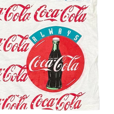 Coca Cola LOGO OVP WHITE CHANGES XXL 0600