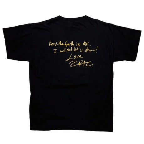 2PAC 1998 MEMORIAL KEEP THE FAITH IN ME I WILL NOT LET U DOWN XL 6811