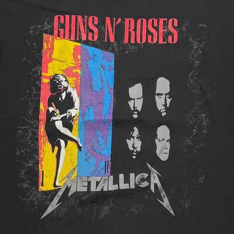GUNS N' ROSES × METALLICA × FAITH NO MORE 1992 TOUR FRUIT OF THE LOOM XL 3785