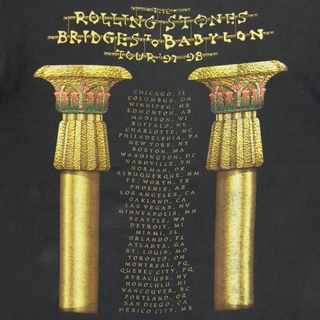 ROLLING STONES BRIDGES TO BABYLON TOUR 97-98 anvil LARGE 6372