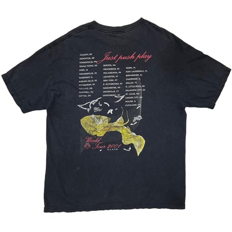 AEROSMITH SORAYAMA Just push play World Tour 2001 giant XL 1236