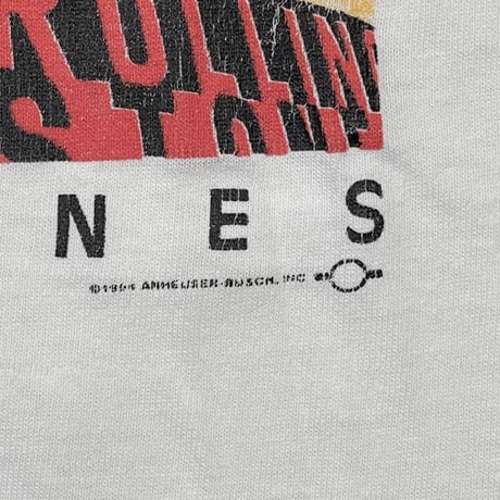 ROLLING STONES Budweiser PRESENTS 1994 VOODOO LOUNGE WHITE XL 0529