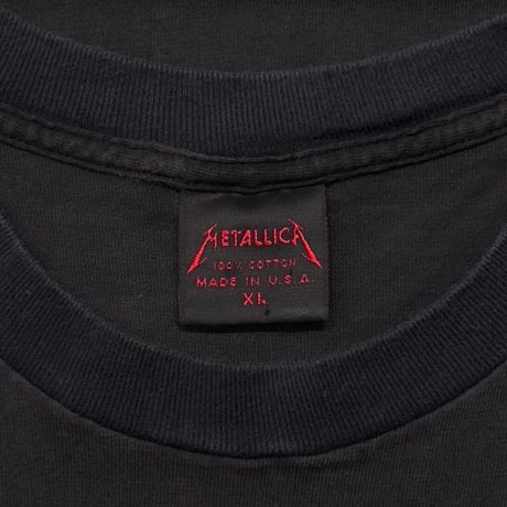 METALLICA 90'S NO WHERE ELSE TO ROAM METALLICA TAG XL 7405
