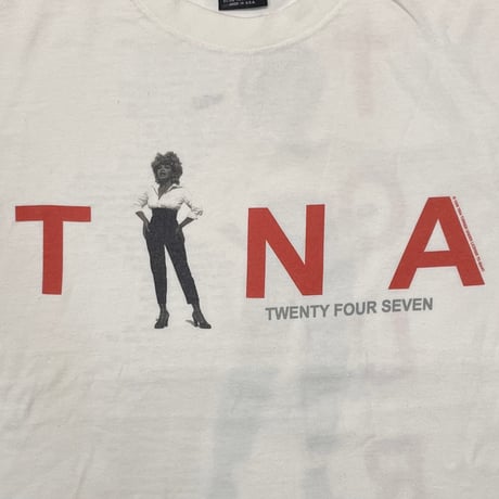 TINA TURNER 1999 TWENTY FOUR SEVEN WHITE GIANT LARGE 9587