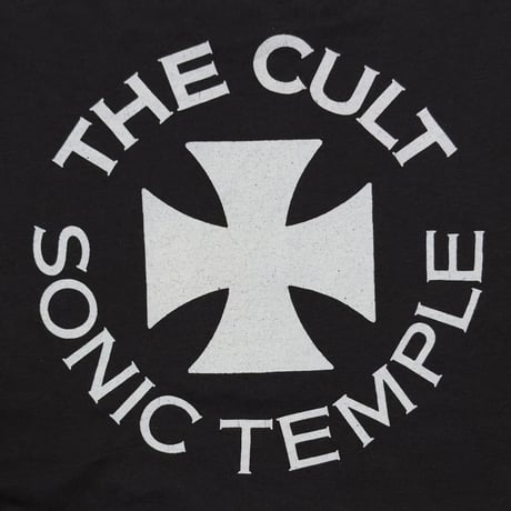 THE CULT SONIC TEMPLE MONOCHROME PRINT SCREEN STARS XXL 9828
