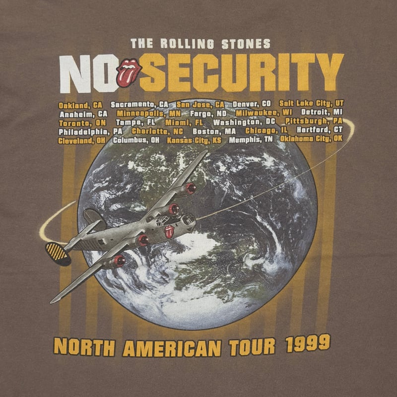 THE ROLLING STONES NO SECURITY TOUR 1999 PAD LO