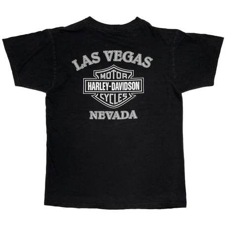 HARLEY DAVIDSON 1999 IRON EAGLE MONOCHROME LOGO LAS VEGAS NEVADA LARGE 8144