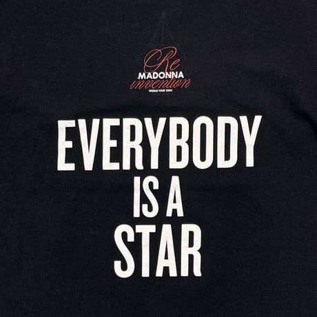 MADONNA THE GIRLIE SHOW EVERYBODY IS A STAR ANVIL LARGE 8857
