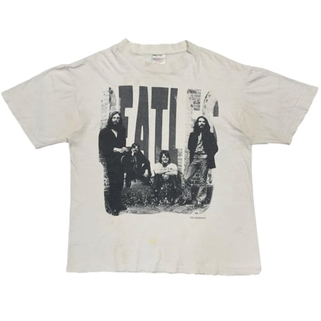 THE BEATLES MONOCHROME PORTRAIT AUTOGRAPH WHITE ONEITA LARGE 4362