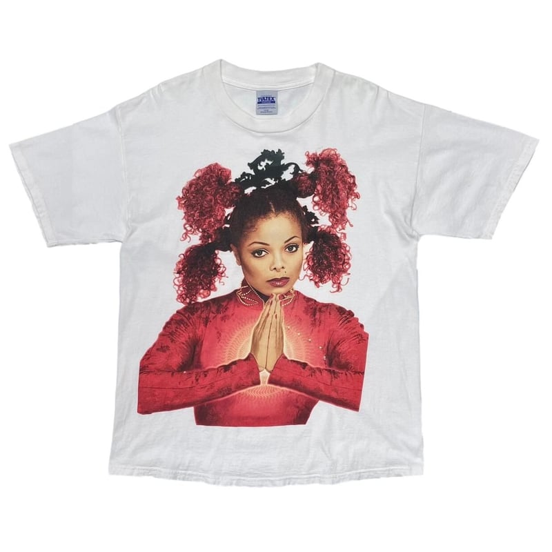 値下げ中　Janet Jackson　ツアー公式　バンダナ　y2k JANET JACKSON 1998 THE VELVET ROPE WORLD TOUR W