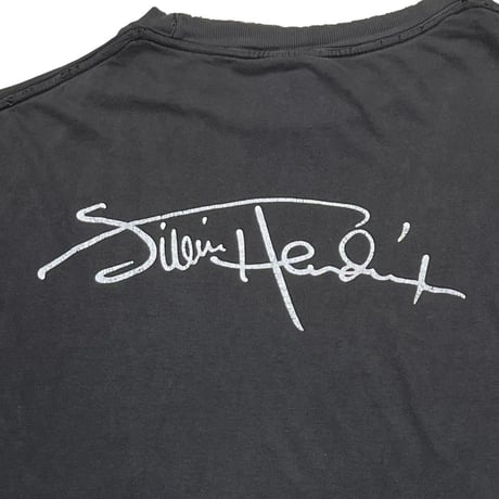JIMI HENDRIX PURPLE FACE BACK SIGNATURE WINTERLAND XL 6200