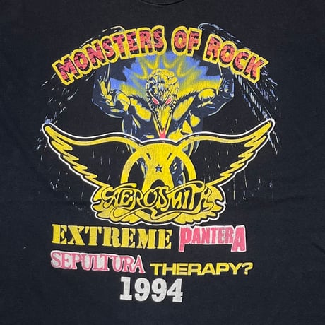 MONSTERS OF ROCK 1994 MUSIC FESTIVAL AEROSMITH EXTREME PANTERA & MORE FITS LARGE 4022