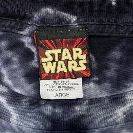 STAR WARS DARTH MAUL TIE DYE TEE NAVY LARGE 63993