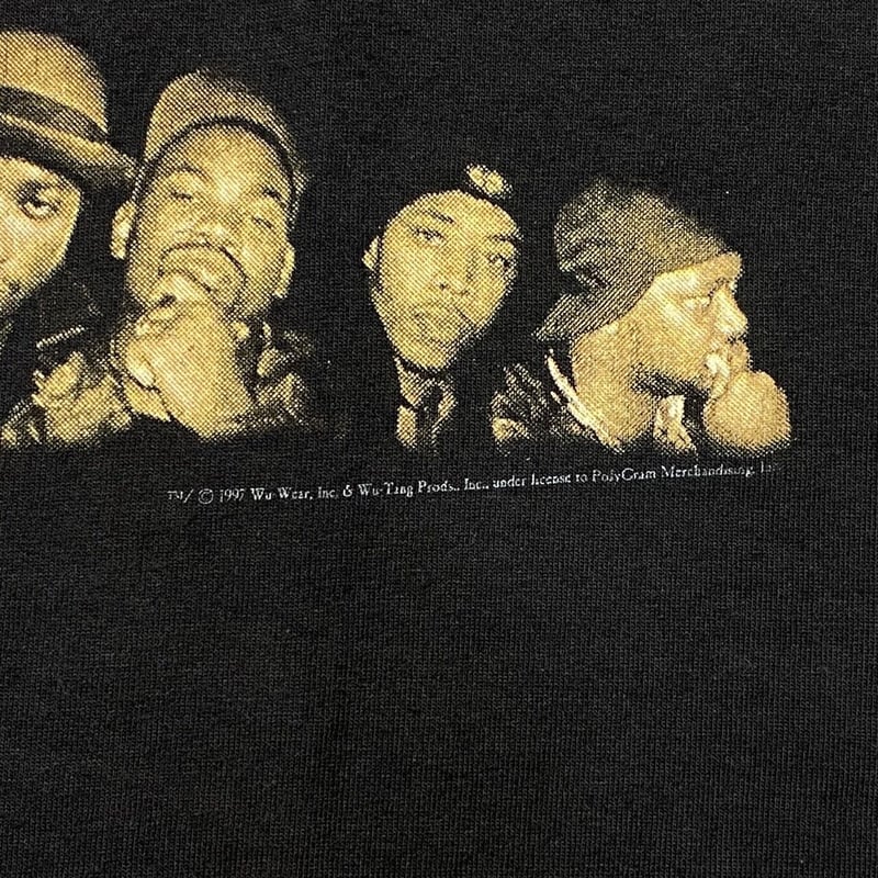 Wu-Tang Clan ウータンクラン　USA Wu-Tang Clan(ウータンクラン) オフィシャルツアーTシャツやCap