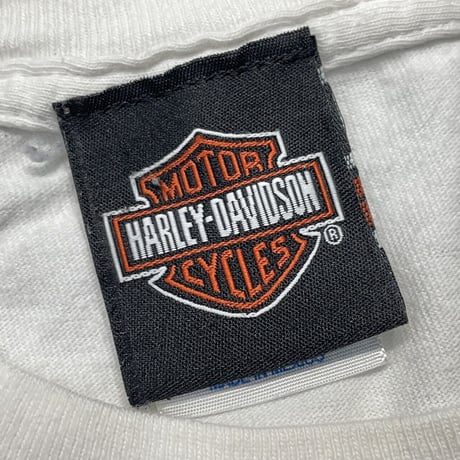 HARLEY DAVIDSON FRONT BIG LOGO NIAGARA FALLS WHITE XXL 7605