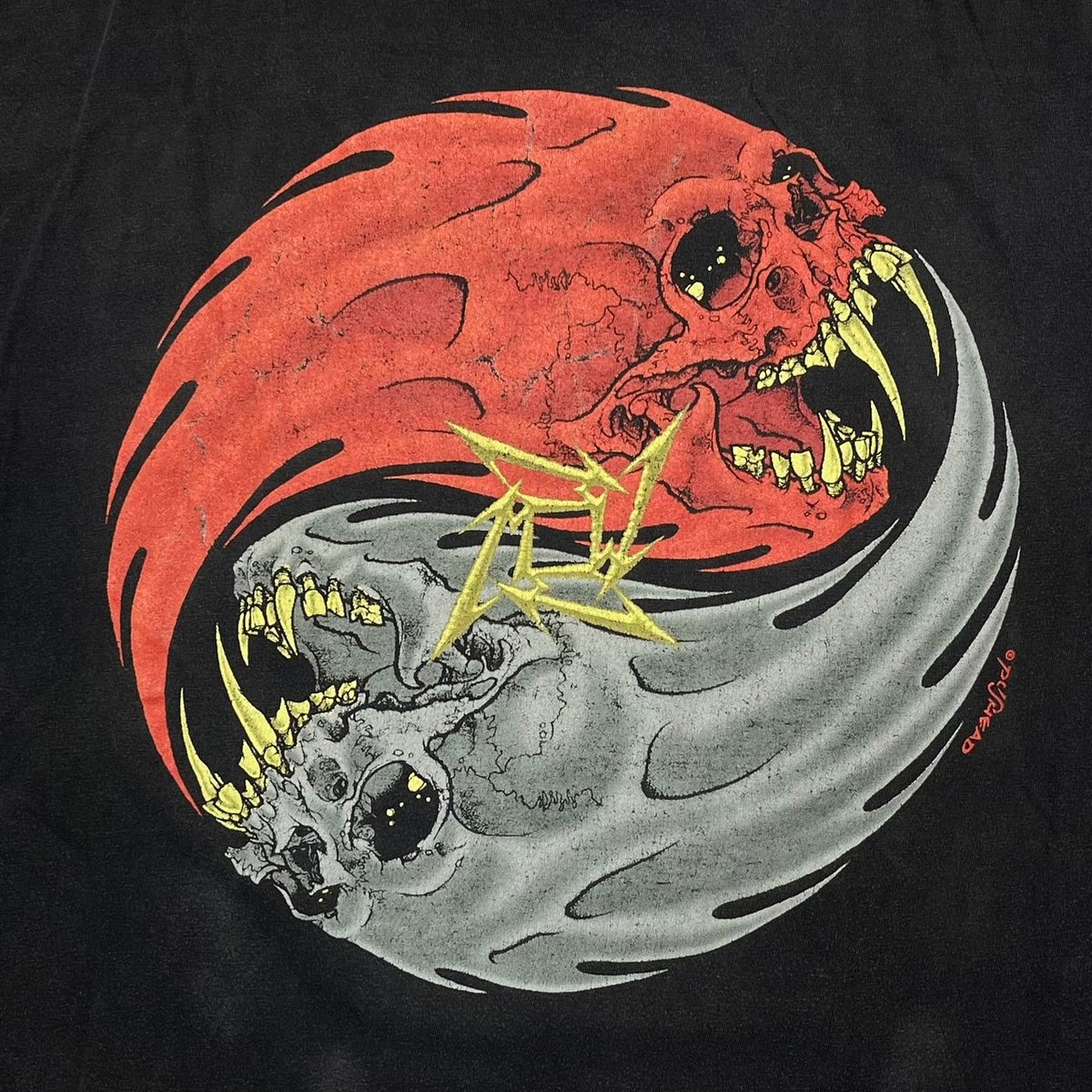 llica pushead rebel bravado Sサイズ metallica pushead rebel bravado Sサイズ - メルカリ