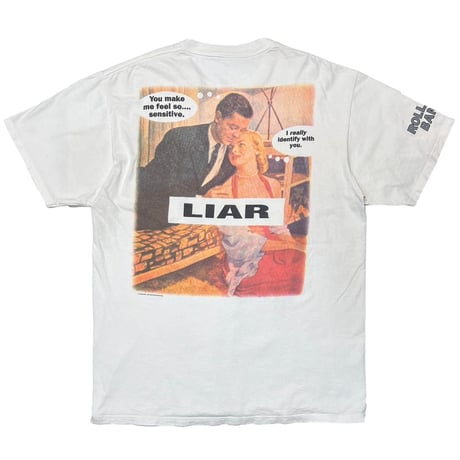 ROLLINS BAND 1994 i'm a liar WHITE FITS XL 2295