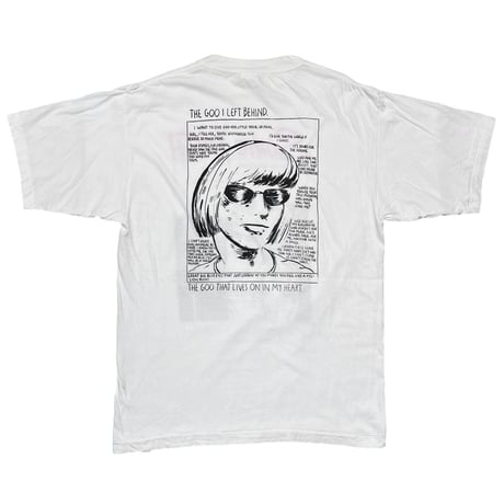 SONIC YOUTH THE GOO I LEFT BEHIND WHITE EURO LARGE 3159