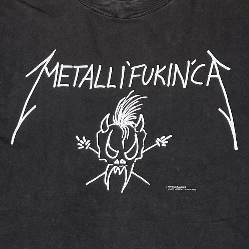 METALLICA 1993 METALLI'FUCKINCA BROCKUM LARGE 7