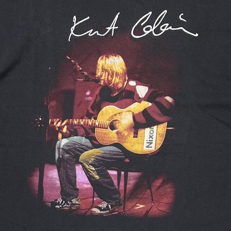 NIRVANA KURT COBAIN NIXON GUITER ALL SPORT XL 6496