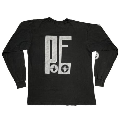 PUBLIC ENEMY MULTI LOGO LS SCREEN STARS XL 9840