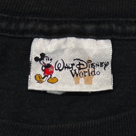 DISNEY VINTAGE MICKEY THE TWILIGHT ZONE TOWER OF TERROR DOUBLE SIDE BLACK LARGE 7199