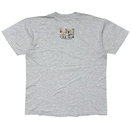 PEANUTS ORIGINAL GRUNGE ASH GREY ANVIL XL 3189