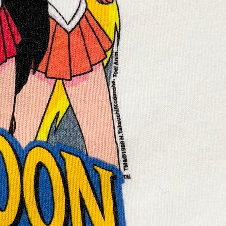 SAILORMOON セーラームーン MEMBER PRINT WHITE FASHION VICTIM LARGE 1318