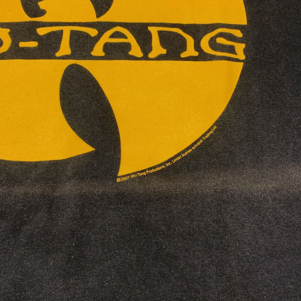 WU-TANG CLAN 2007 LOGO TEE MEDIUM 3798 | greatL