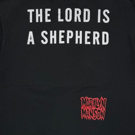 MARILYN MANSON BEWARE OF GOD THE LORD IS A SHEPHERD HANES XL 5015