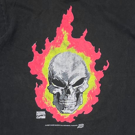 MARVEL GHOST RIDER 1993 BURNING FACE FITS LARGE 3257