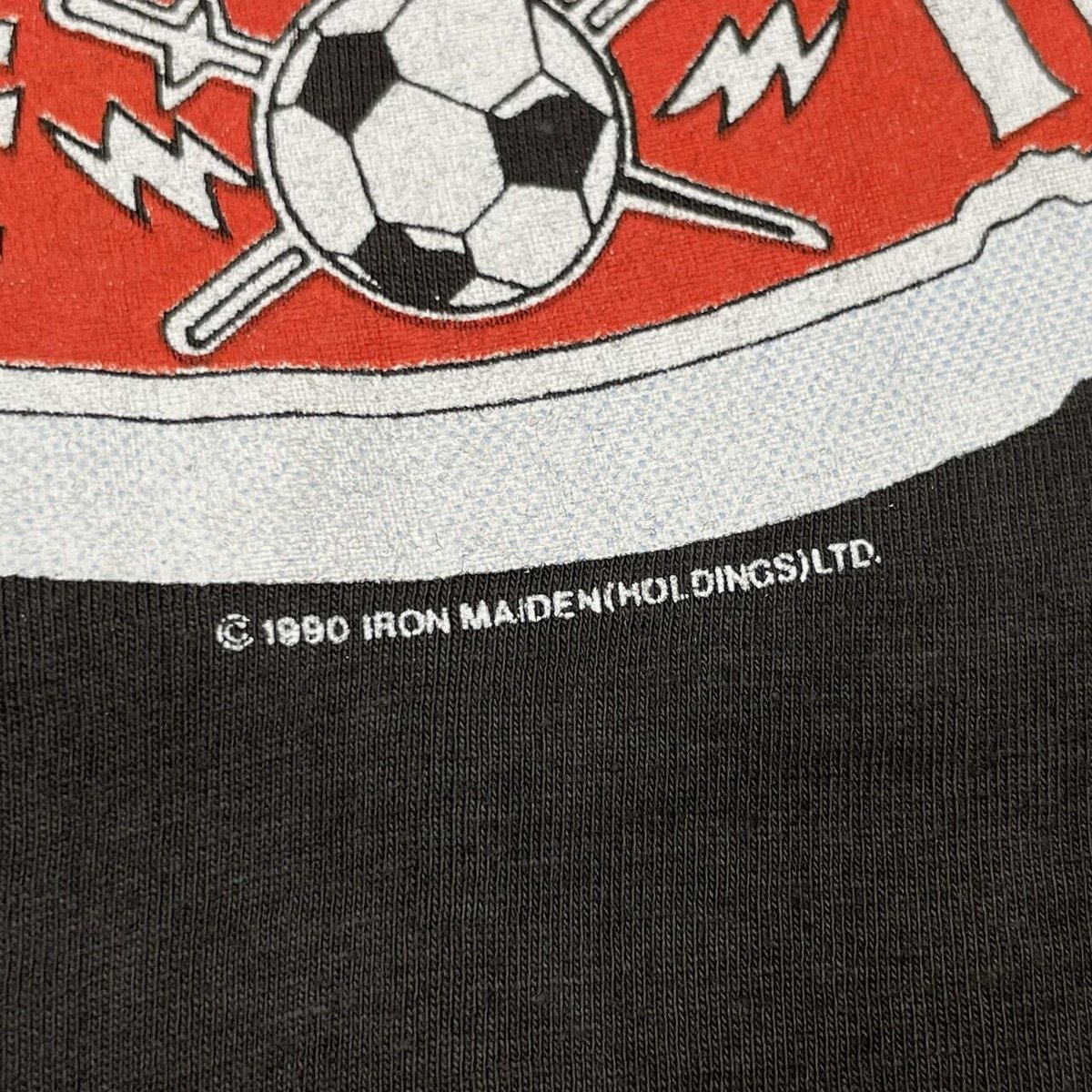【超貴重！】初期IRON MAIDEN  直筆サイン入りハンカチ(^_−)−☆ 超貴重！】初期IRON MAIDEN 直筆サイン入りハンカチ(^_
