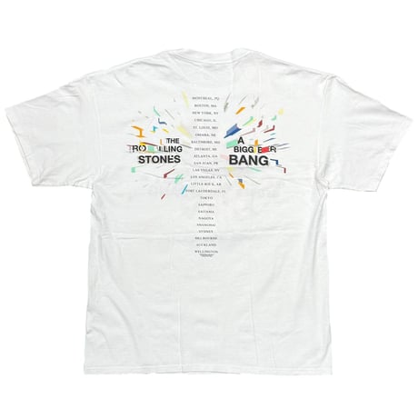 ROLLING STONES A BIGGER BANG WHITE anvil XL 9030