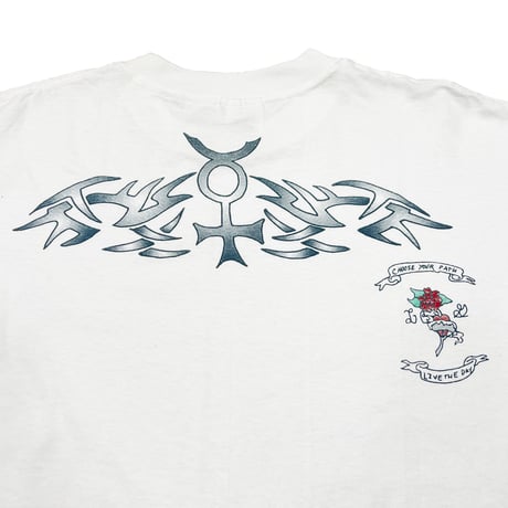 DENNIS RODMAN TATTOO LS WHITE XL 2122